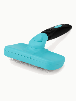 Self-Cleaning Slicker Brush